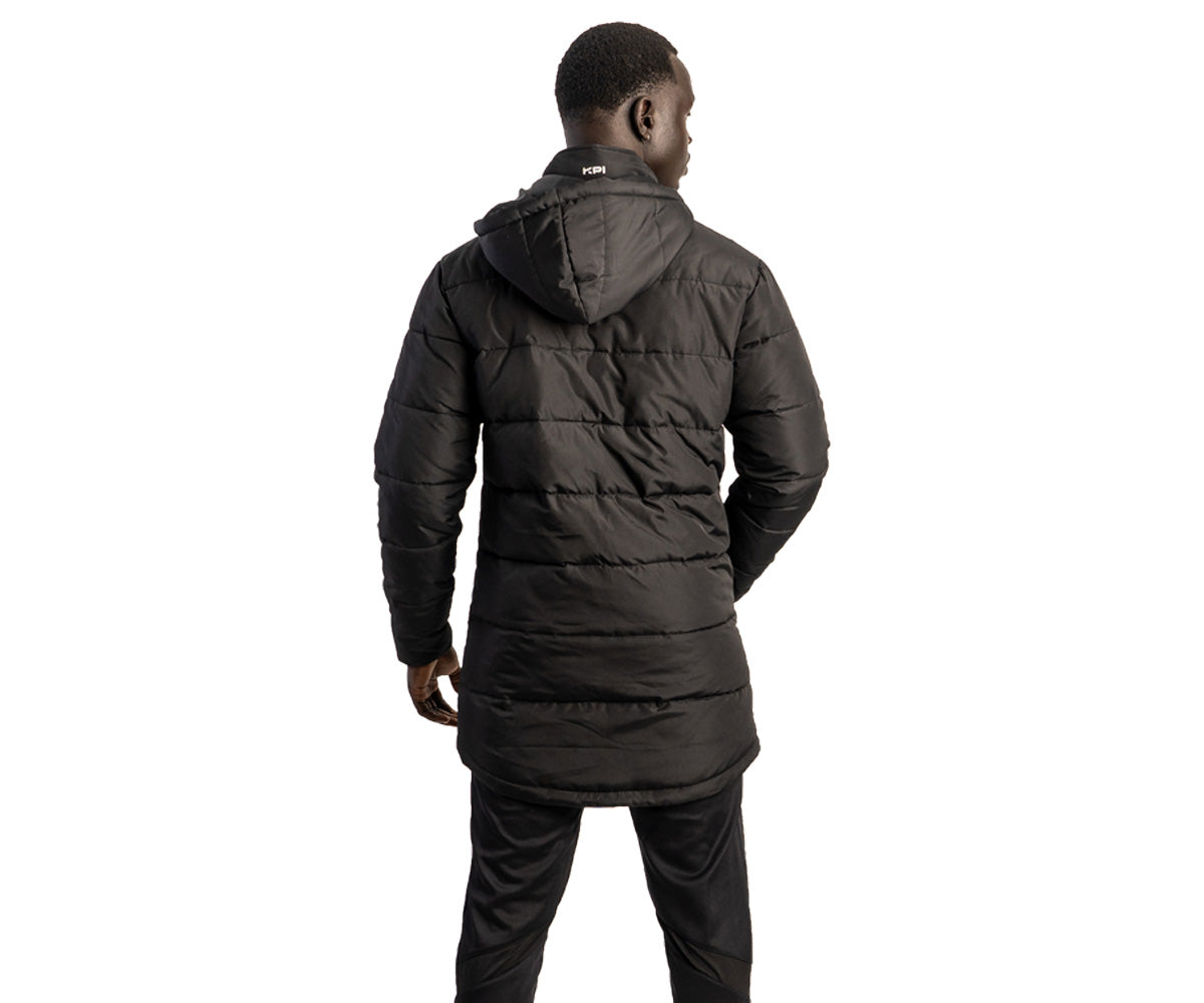 breath PYTHON STADIUM JACKET - Black Stadium Jacket Black