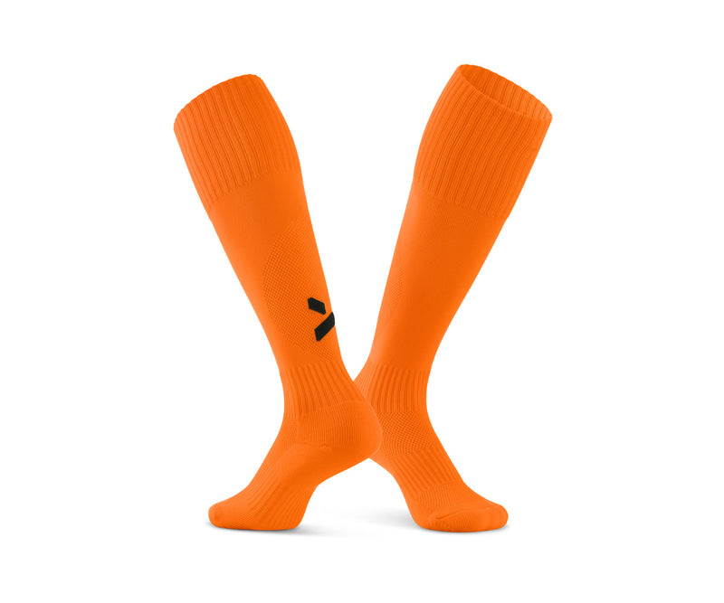 BWFC-OrangeBlackSock-bothviews