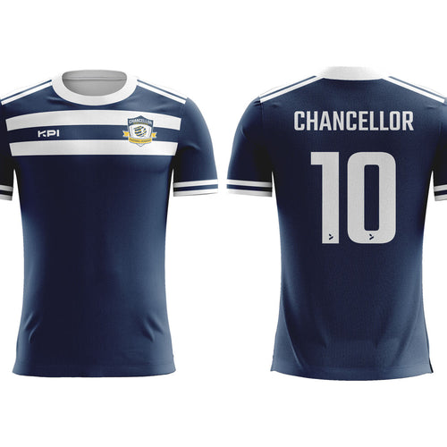 Chancellor SC Football Program Home Jersey - Navy