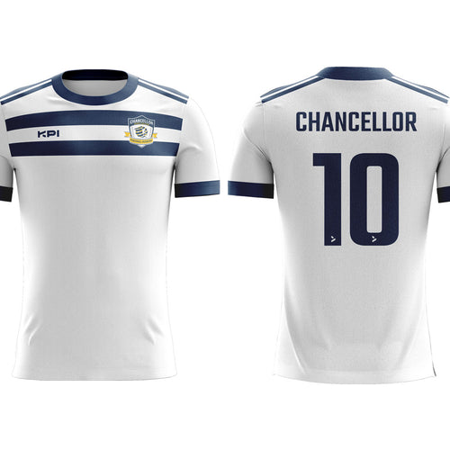 Chancellor SC Football Program Away Jersey - White