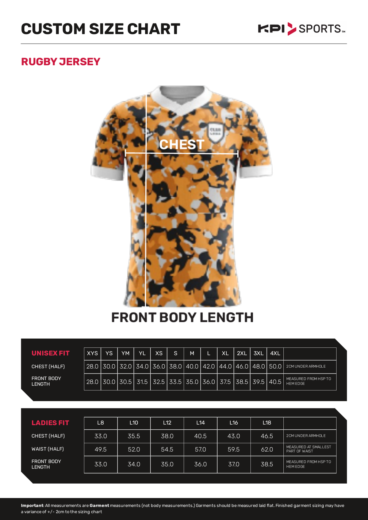 Custom - Rugby Jersey