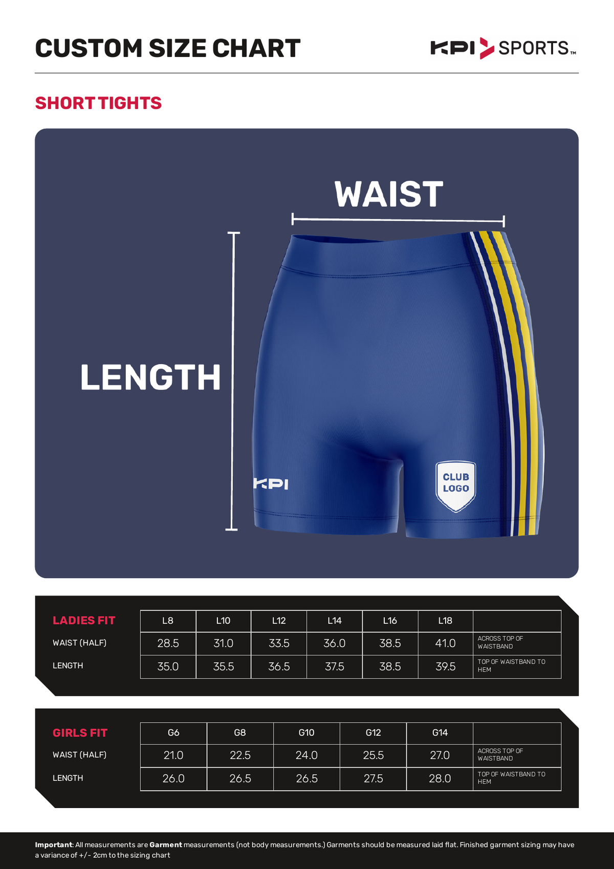 Custom - Short Tights