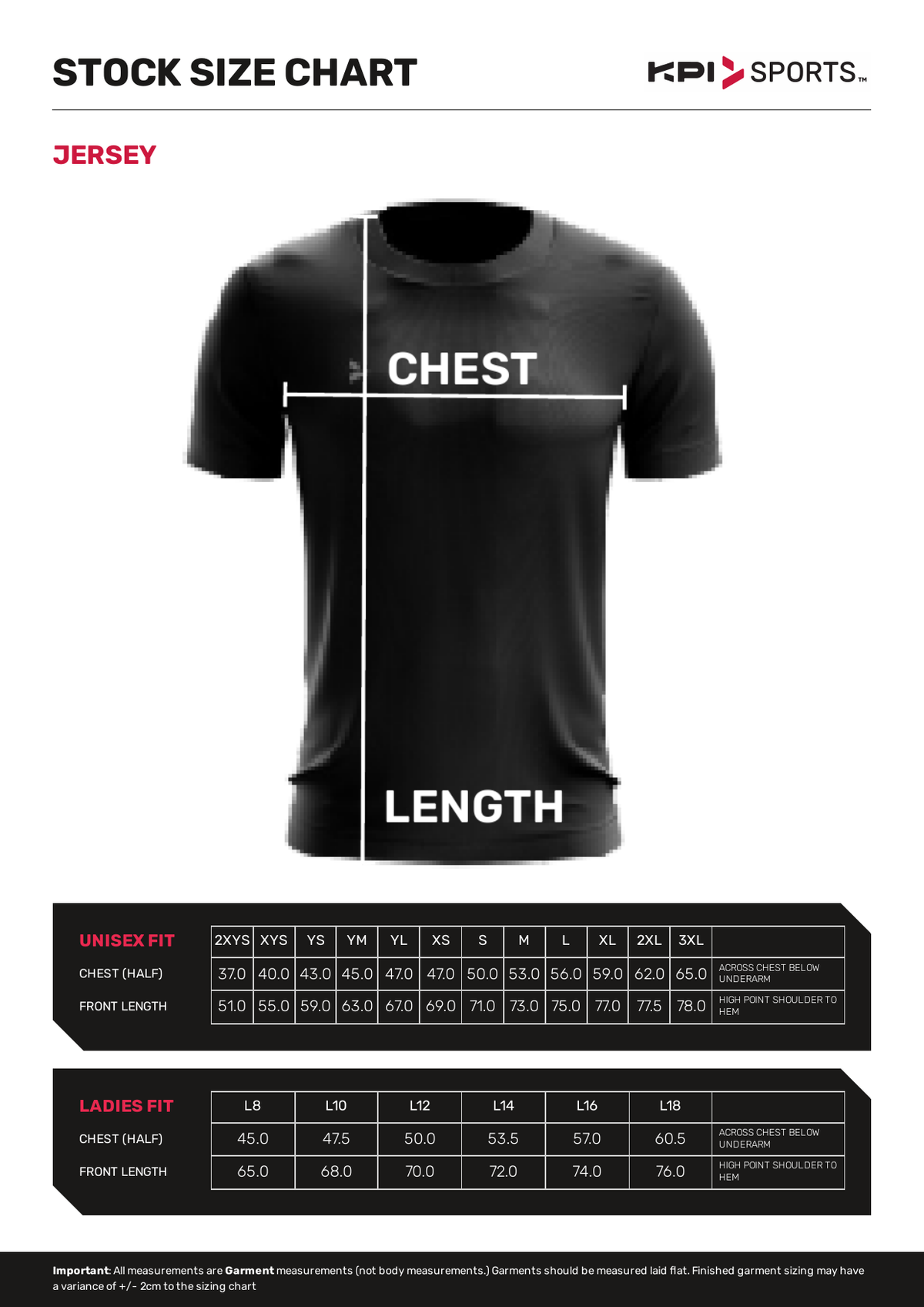 Stock - Jersey