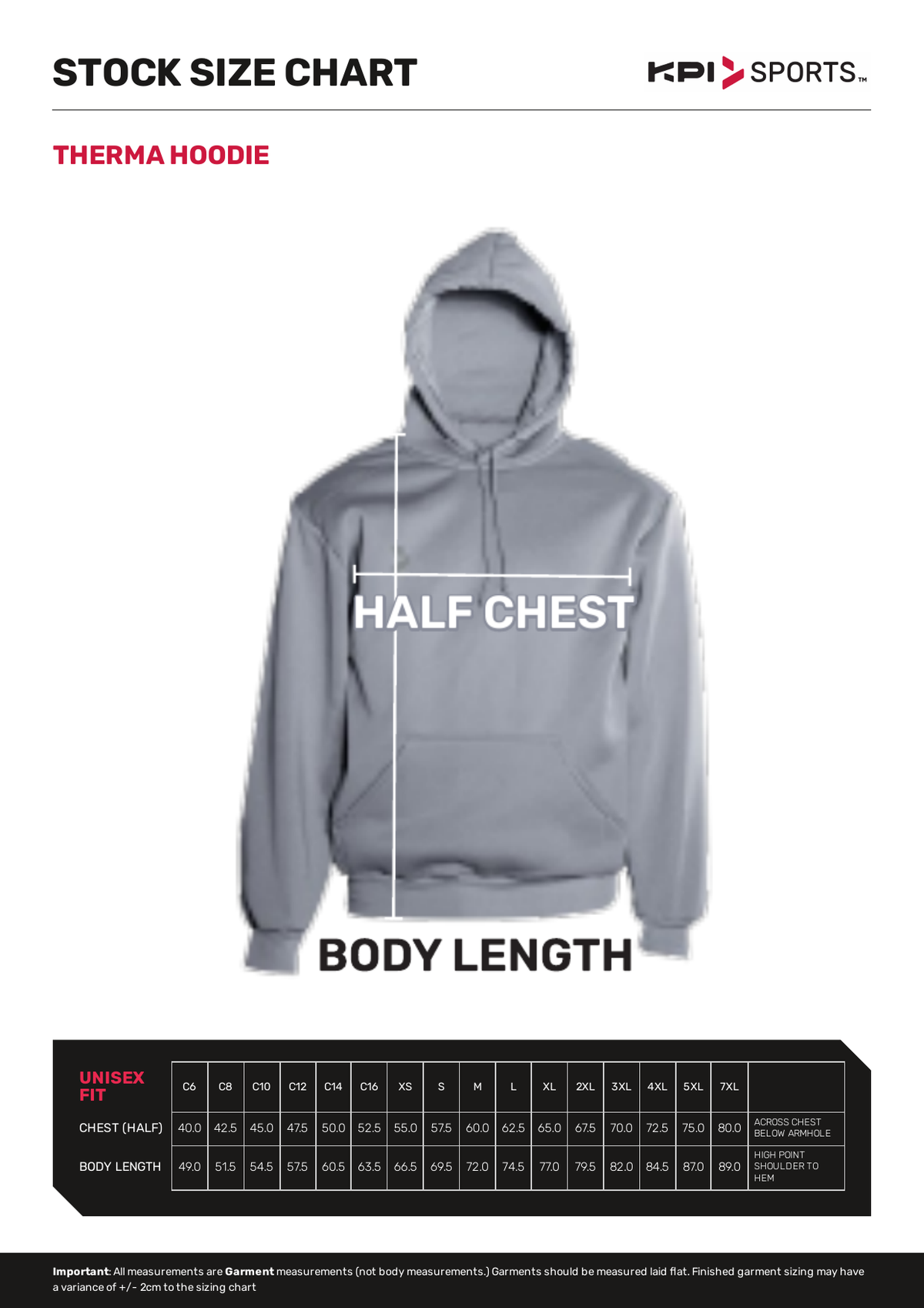 Stock - Therma Hoodie